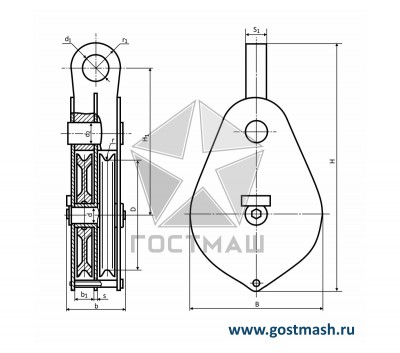 Блок 2П-250 ОСТ 5.2002-87